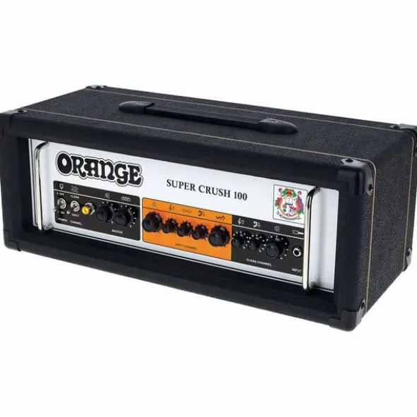 Orange Super Crush 100 Head Black