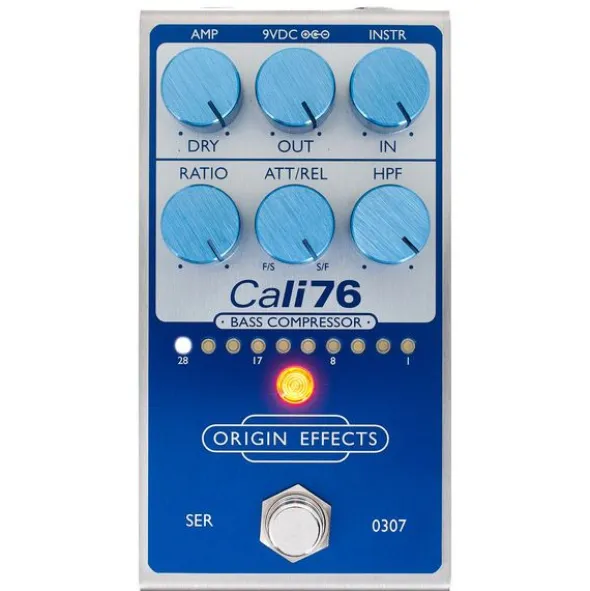 Origin Effects Cali76 V2 Bass Compressor BL