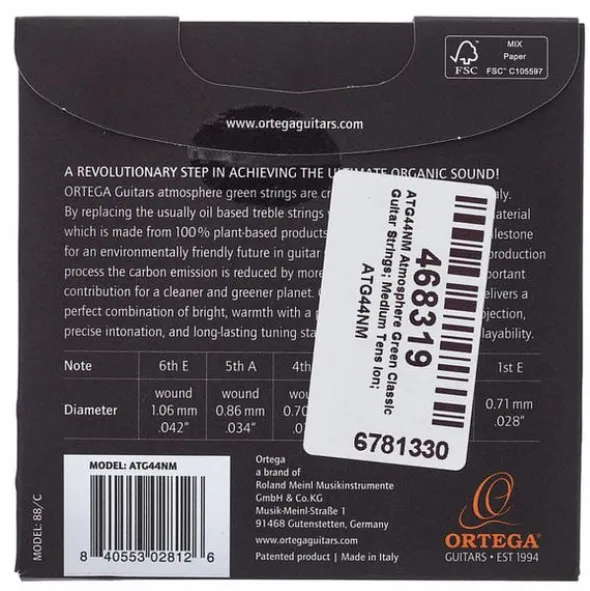 Ortega ATG44NM Classical Strings