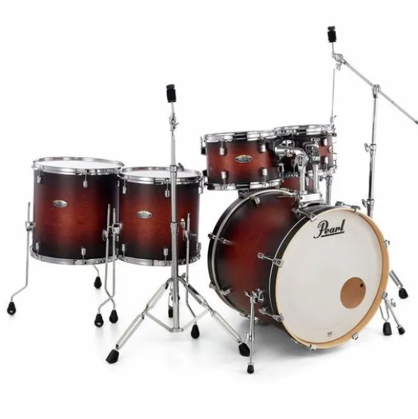 Pearl Decade Maple 6pc Satin Brown