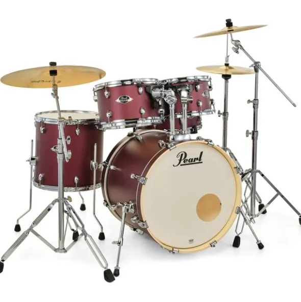 Pearl Export 22" Stand. Sat. Scarlet