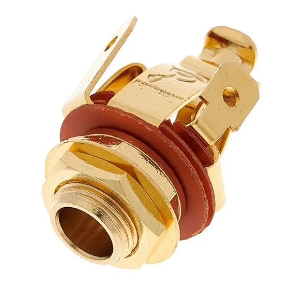 Pure Tone Stereo Output Jack Gold