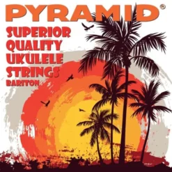 Pyramid Baritone Ukulele Set Low G