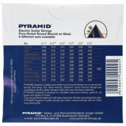 Pyramid ElectricGuitar Strings 008-038