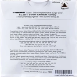 Pyramid Flatwound Bass 647/A
