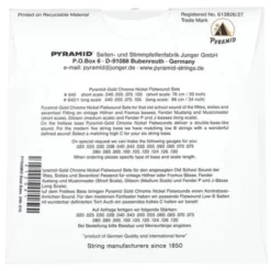 Pyramid Gold Flatwound Set BeatBass