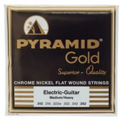 Pyramid Gold Medium/Heavy Flatwound