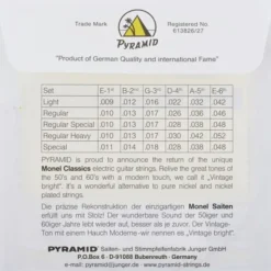 Pyramid Monel Classics 009/042