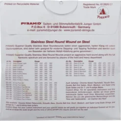 Pyramid Multiscale 5 string Bass Set