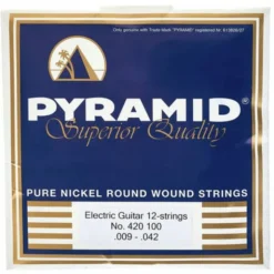 Pyramid Pure Nickel 12 String SetLight