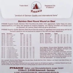 Pyramid 7 String Bass Set SSSL 022-128