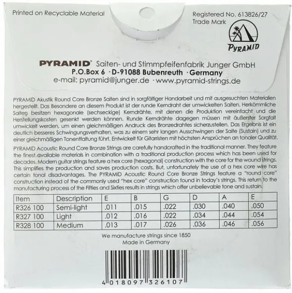 Pyramid Western Strings .011-.050