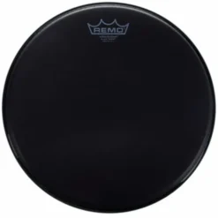 Remo 12" Ambassador Black Suede