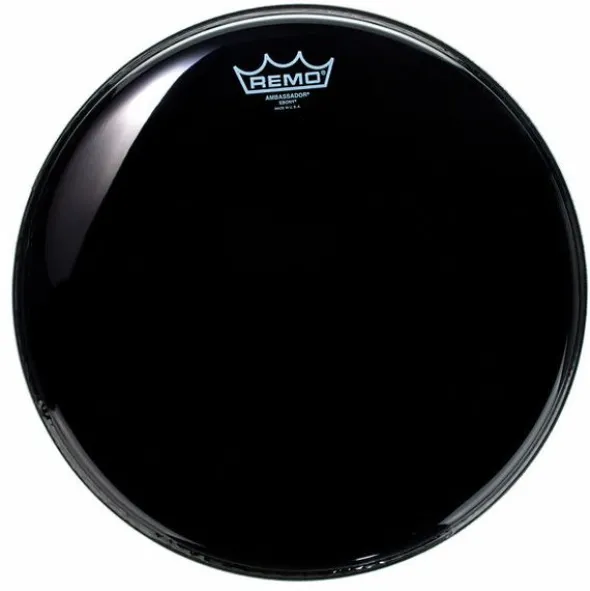 Remo 14" Ambassador Ebony