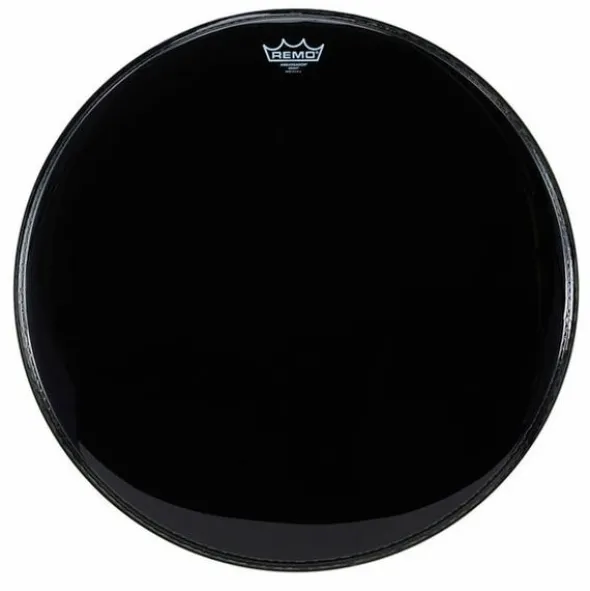 Remo 22" Ambassador Ebony Bass Drum