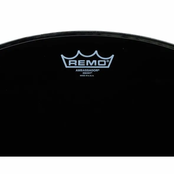 Remo 22" Ambassador Ebony Bass Drum
