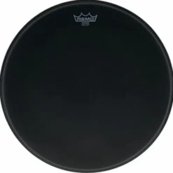 Remo 18" Emperor Black Suede