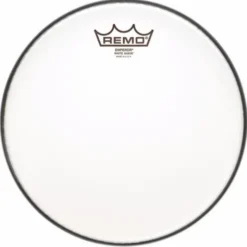 Remo 10" Emperor White Suede