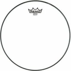 Remo 12" Emperor White Suede