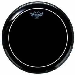 Remo 14" Pinstripe Ebony