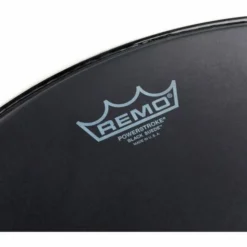 Remo 20" Powerstroke 3 Black Suede