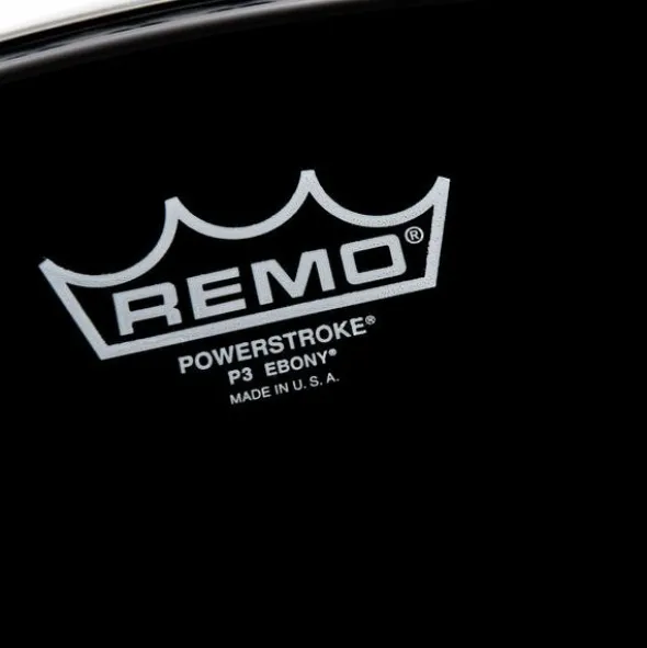 Remo 26" Powerstroke 3 Ebony Bass