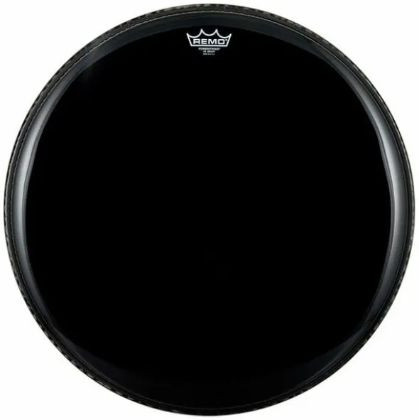 Remo 22" Powerstroke 3 Ebony Bass