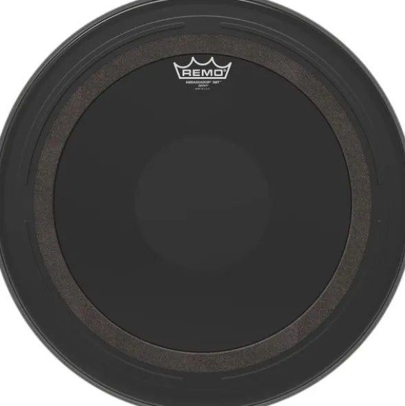 Remo 18" SMT Ambassador Ebony Tom
