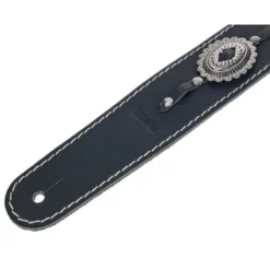 Richter Raw II Concho Guit Strap BK/OS