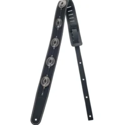 Richter Raw II Concho Guit Strap BK/OS