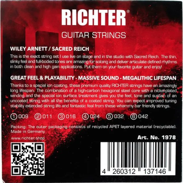 Richter Wiley Arnett Strings 009-042