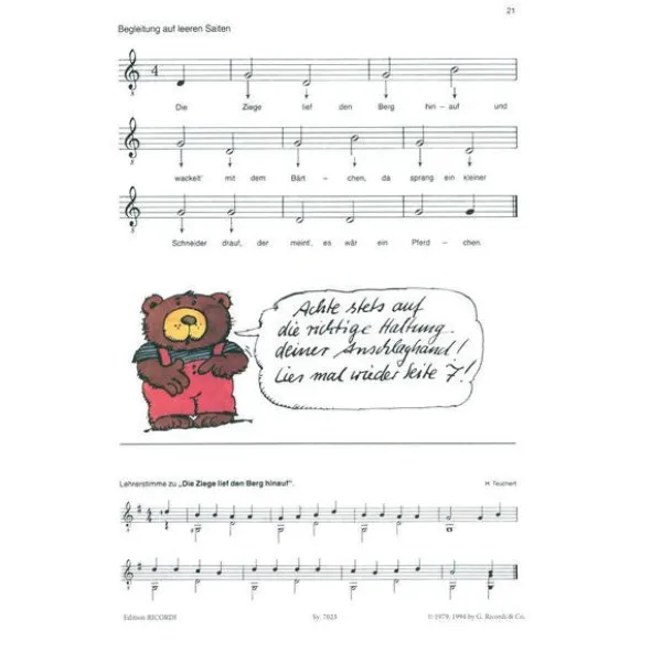 Ricordi Meine Gitarrenfibel 1