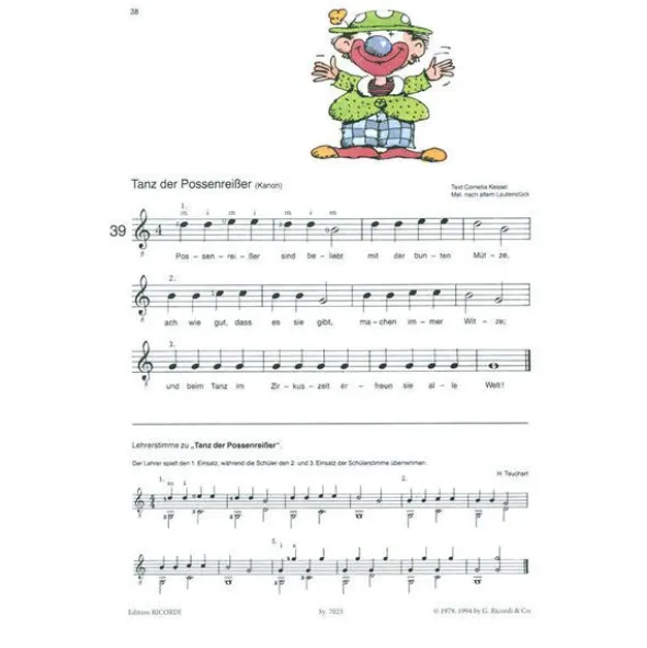 Ricordi Meine Gitarrenfibel 1