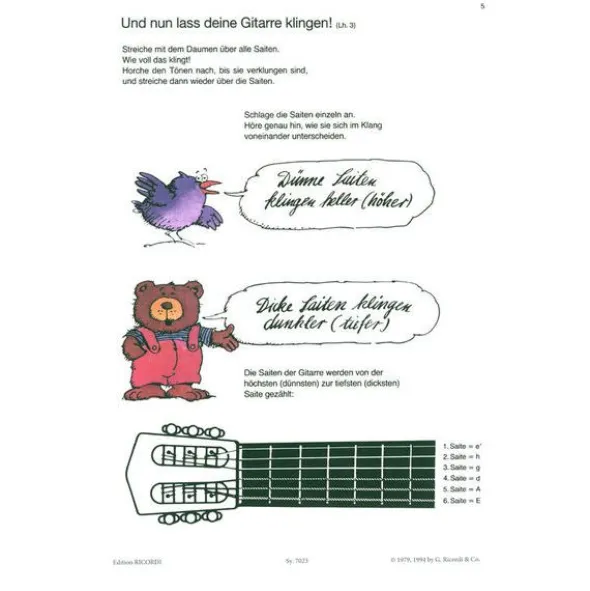 Ricordi Meine Gitarrenfibel 1