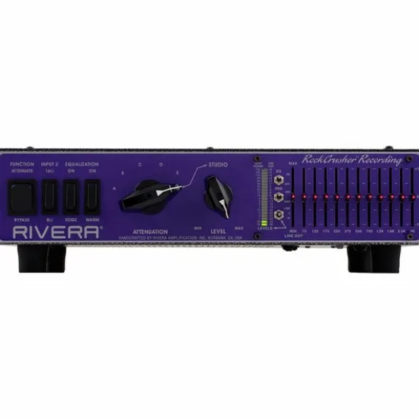 Rivera RockCrusher Recording