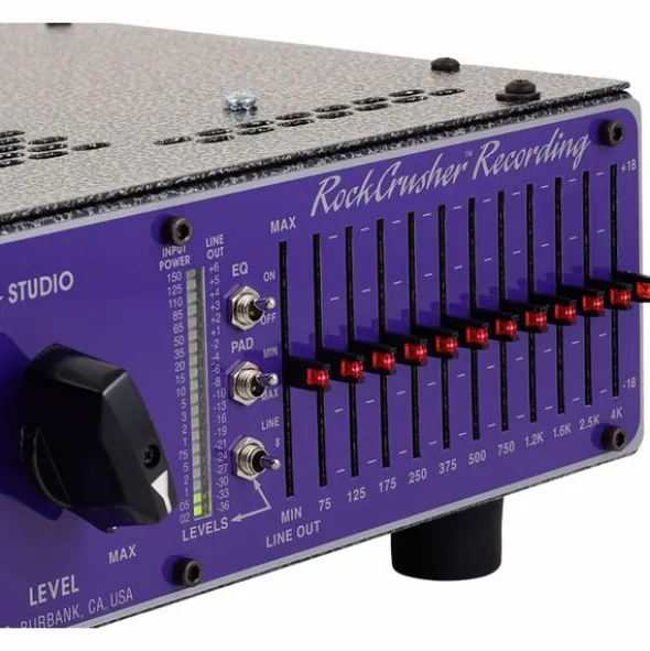 Rivera RockCrusher Recording