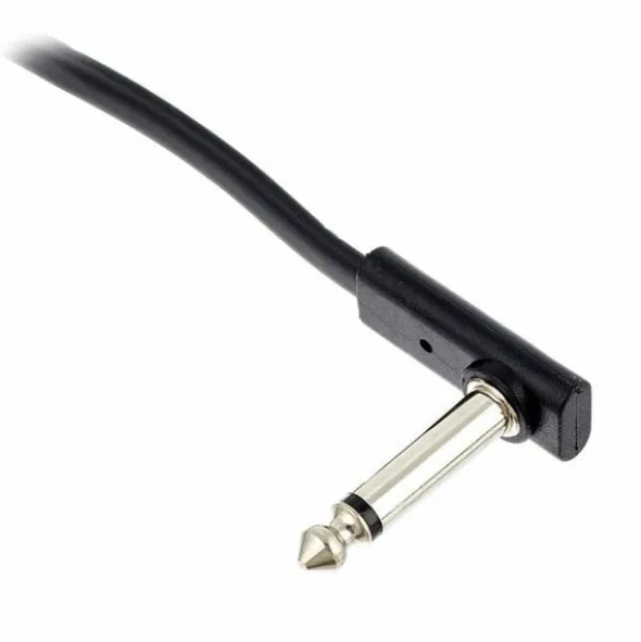 Rockboard Flat Patch Cable Black 30 cm