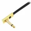 Rockboard Flat Patch Cable Gold 30 cm