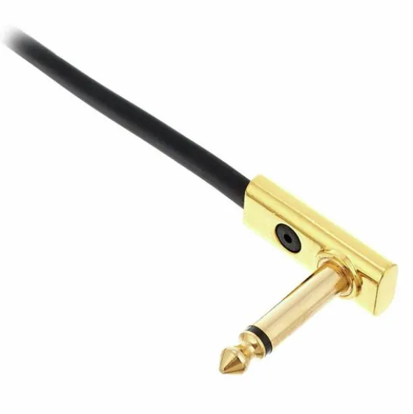 Rockboard Flat Patch Cable Gold 30 cm