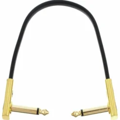 Rockboard Flat Patch Cable Gold 20 cm