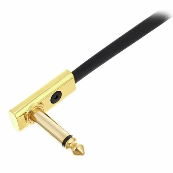 Rockboard Flat Patch Cable Gold 20 cm