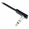 Rockboard Flat TRS Cable 30 cm BK