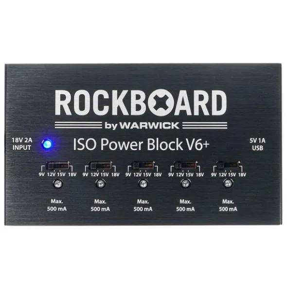 Rockboard ISO Power Block V6+