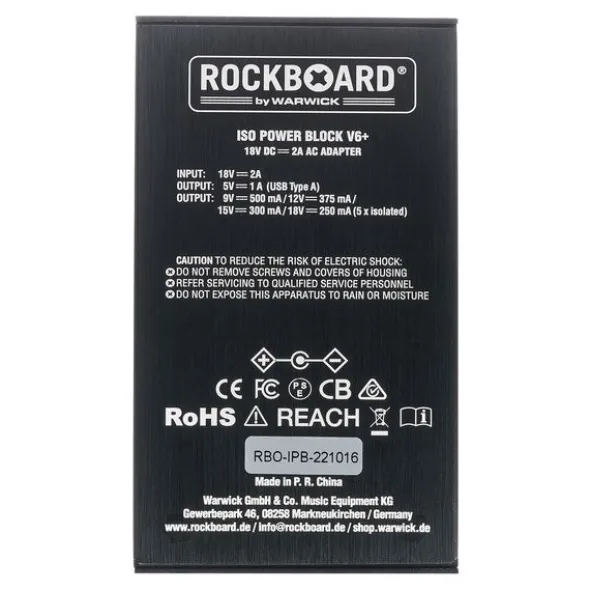 Rockboard ISO Power Block V6+