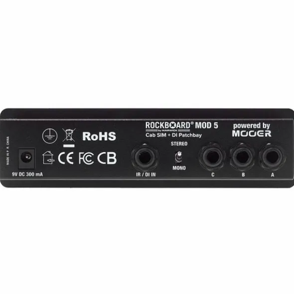 Rockboard MOD 5 - Cab SIM + DI Patchbay