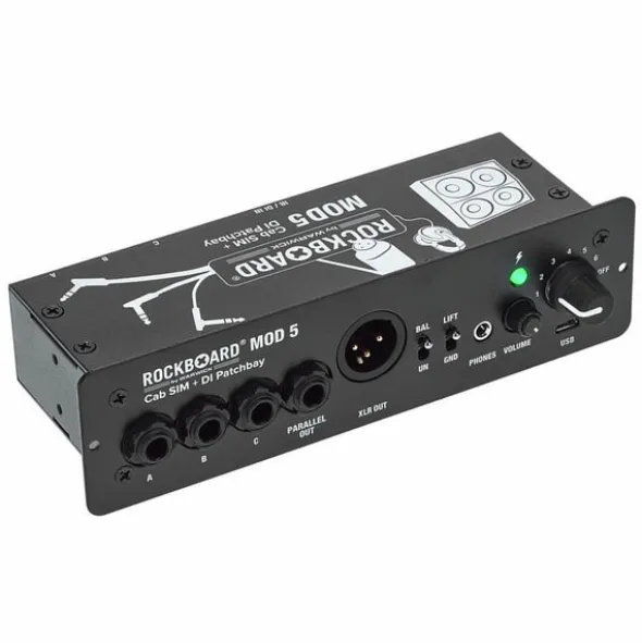 Rockboard MOD 5 - Cab SIM + DI Patchbay