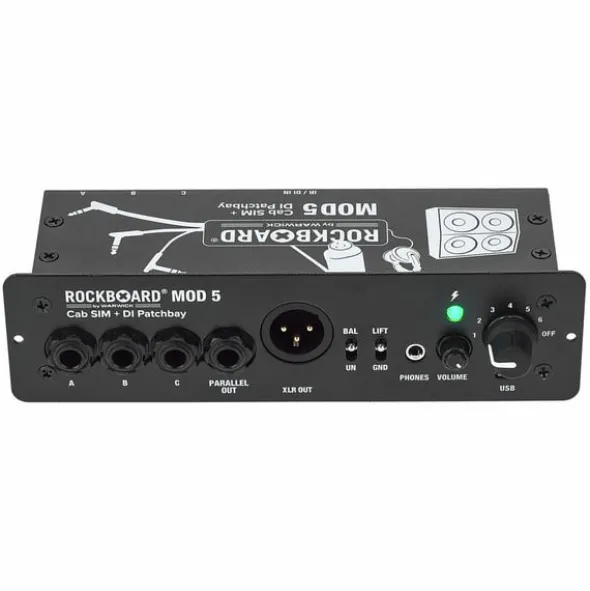 Rockboard MOD 5 - Cab SIM + DI Patchbay