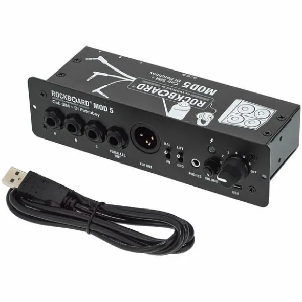 Rockboard MOD 5 - Cab SIM + DI Patchbay