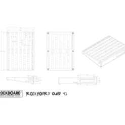 Rockboard QUAD 4.1 B with Gig Bag
