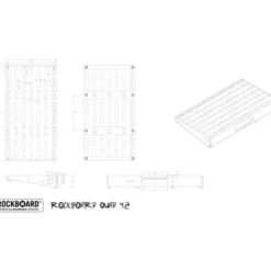 Rockboard QUAD 4.2 B with Gig Bag
